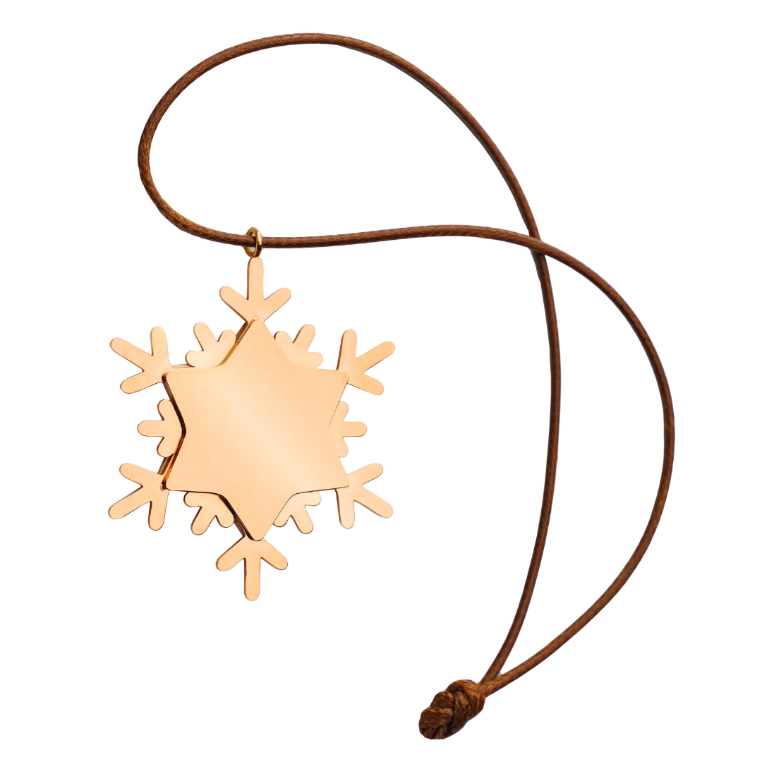 Snowflake - pink gold