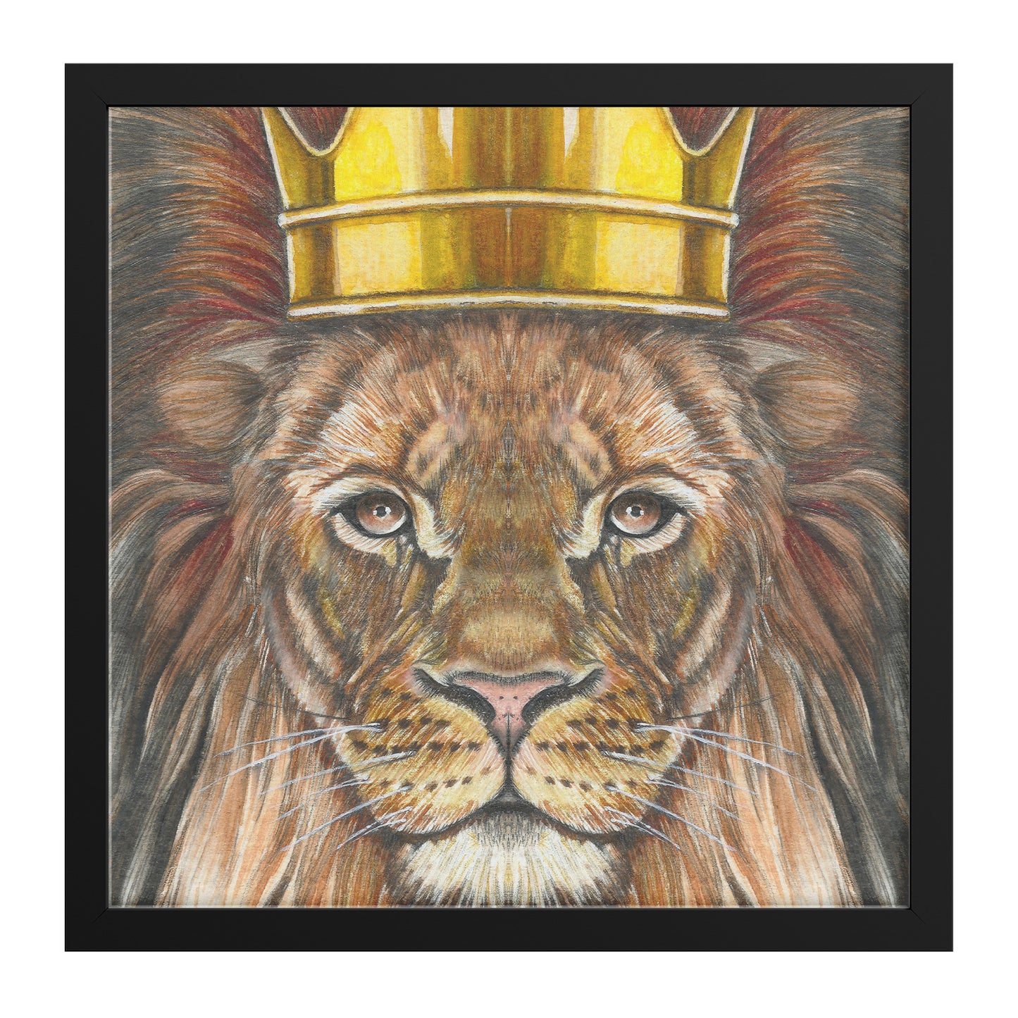 King framed canvas
