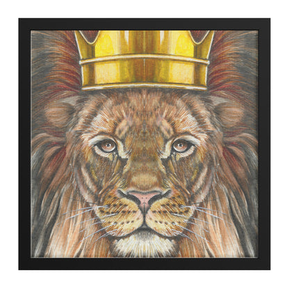 King framed canvas