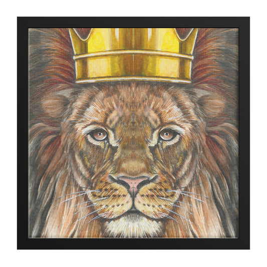 King framed canvas